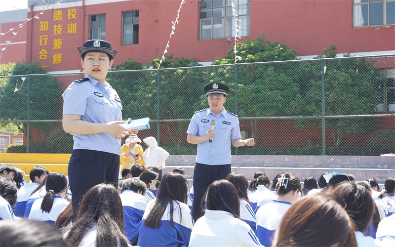 反詐宣傳新體驗(yàn)，吉安公安走進(jìn)我校用真實(shí)案例